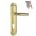 Golden Color Iron Material Door Handle